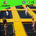 2014 TUV CE Safety Le meilleur parc de trampoline amusant
